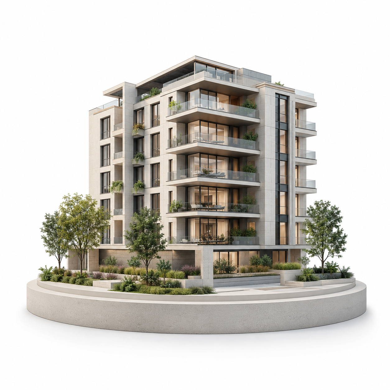 Apartment building representing the asset lifecycle